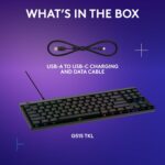 ⁦Logitech G515 TKL Wired Low Profile Gaming Keyboard⁩ - الصورة ⁦7⁩