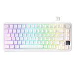 Attack Shark X85 pro Tri-mode-White Contour