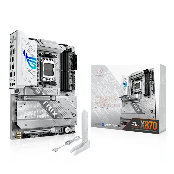 c1949f8621b829e9fb0ec48c81ddd58e ASUS ROG - STRIX X870 - A GAMING WIFI - الصورة 1