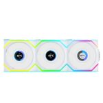 Lian Li UNI FAN SL Wireless LCD Reverse 120 3Pcs - White