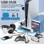 ⁦OIVO PS5 Cooling Stand with Controller Charger⁩ - الصورة ⁦4⁩