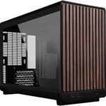 Lian li DAN case A3 MATX Black/Wooden & Glass Panel ver.»Black