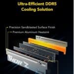 ⁦Lexar 32GB (2x16GB) Lexar Thor DDR5 6000MHZ RGB White⁩ - الصورة ⁦4⁩