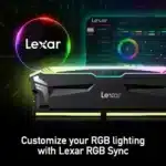 ⁦Lexar 8GB DDR4-3600 RGB⁩ - الصورة ⁦2⁩
