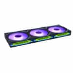 ⁦Lian Li UNI FAN SL-INFINITY Wireless Reversed 120 (3pcs) controller Black⁩ - الصورة ⁦3⁩