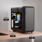 ⁦HYTE X50 ATX Case with Tempered Glass Side Panel - Pitch Black⁩ - الصورة ⁦6⁩
