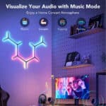 ⁦Y Shaped Light RGB Panels⁩ - الصورة ⁦4⁩