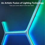 ⁦Y Shaped Light RGB Panels⁩ - الصورة ⁦5⁩