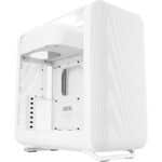 HYTE X50 ATX Case with Tempered Glass Side Panel - Snow White