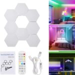 Hexagon Wall RGB Lights ( 6PCS)