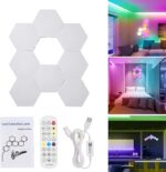 Hexagon Wall RGB Lights ( 6PCS)