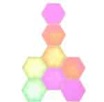 ⁦Hexagon Wall RGB Lights ( 6PCS)⁩ - الصورة ⁦3⁩