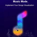 ⁦Nano Lights Triangle Wall RGB Lights ( 6PCS)⁩ - الصورة ⁦5⁩