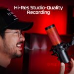 ⁦HyperX QuadCast 2 Microphone - Black⁩ - الصورة ⁦7⁩
