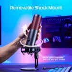 ⁦HyperX QuadCast 2 Microphone - Black⁩ - الصورة ⁦8⁩