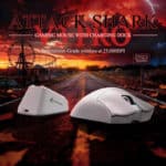 ⁦ATTACK SHARK V3PRO with Charging Dock - White⁩ - الصورة ⁦4⁩