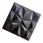 ⁦3d Wall Panels - Black⁩ - الصورة ⁦2⁩