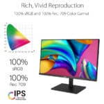 ⁦ASUS ProArt Display (PA328QV) – IPS, QHD (2560 x 1440)⁩ - الصورة ⁦8⁩