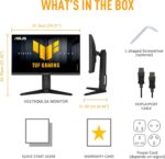 ⁦ASUS TUF Gaming  VG279QML5A  Monitor ( 27-inch Full HD Fast-IPS panel, 240Hz)⁩ - الصورة ⁦9⁩