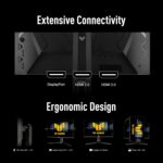 ⁦ASUS TUF Gaming  VG249QML5A Monitor  ( 24-inch FHD - Fast-IPS, 240Hz )⁩ - الصورة ⁦6⁩