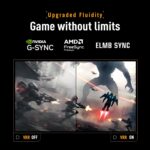⁦ASUS TUF Gaming  VG249QML5A Monitor  ( 24-inch FHD - Fast-IPS, 240Hz )⁩ - الصورة ⁦5⁩