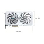 ⁦GIGABYTE RTX 5060 EAGLE OC ICE 8GB⁩ - الصورة ⁦4⁩