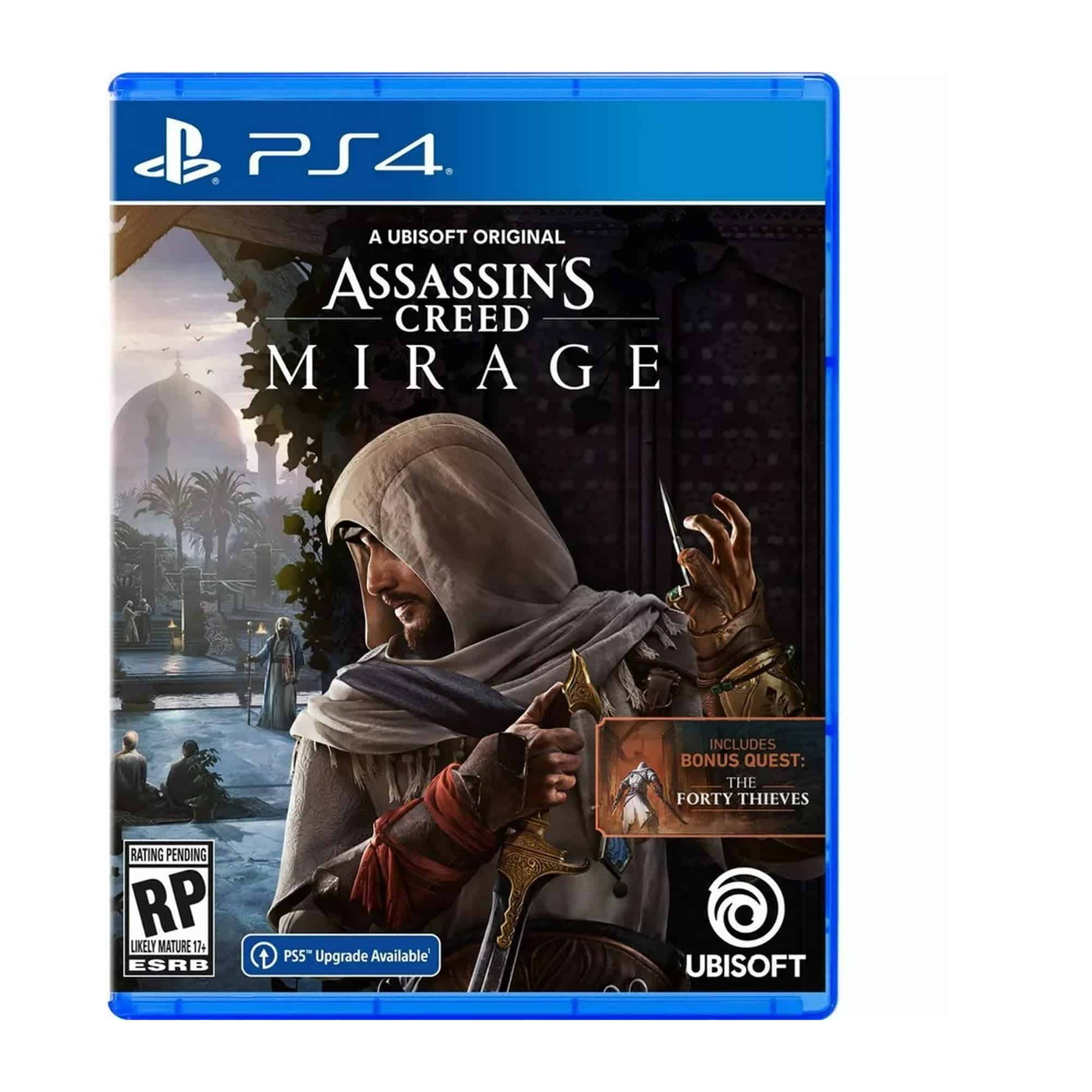 Assassin-s-Creed-Mirage-PlayStation-4_f4d22b7c-1721-43f5-a811-9408e96303dd.bdc37236321ae236841c16d3ad0ff4a0 PlayStation 4 - Assassins' Creed Mirage - الصورة 1