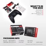 ⁦FANTECH WGP16 NOVA II Wireless GAMEPAD Black⁩ - الصورة ⁦6⁩