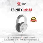 ⁦Fantech Trinity MH88 Gaming Headset - White⁩ - الصورة ⁦5⁩
