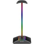 ⁦New Bee RGB Headphone Stand Z12 with Wireless Charging⁩ - الصورة ⁦2⁩