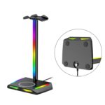 ⁦New Bee RGB Headphone Stand Z12 with Wireless Charging⁩ - الصورة ⁦3⁩