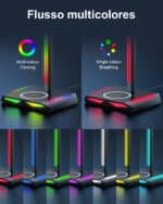 ⁦New Bee RGB Headphone Stand Z12 with Wireless Charging⁩ - الصورة ⁦12⁩