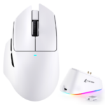ATTACK SHARK V6 Wireless Gaming Mouse - White