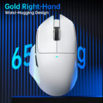 ⁦ATTACK SHARK V6 Wireless Gaming Mouse - White⁩ - الصورة ⁦10⁩