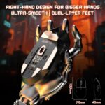⁦ATTACK SHARK V6 Wireless Gaming Mouse - Black⁩ - الصورة ⁦11⁩