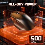 ⁦ATTACK SHARK V6 Wireless Gaming Mouse - Black⁩ - الصورة ⁦10⁩