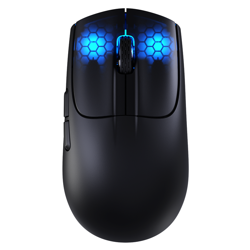 attack shark x5 black (1) ATTACK SHARK X5 Wireless Gaming Mouse - Black - الصورة 1