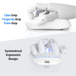 ⁦ATTACK SHARK X5 Wireless Gaming Mouse - White⁩ - الصورة ⁦6⁩